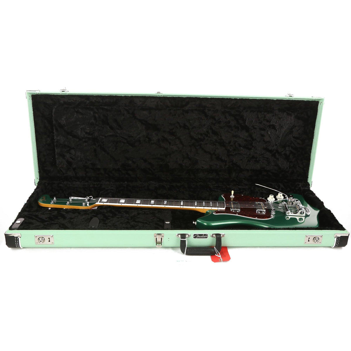 Fender Parallel Universe Maverick Dorado Cadillac Green — 8