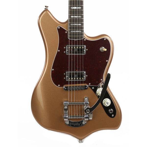 Fender Parallel Universe Maverick Dorado Firemist Gold