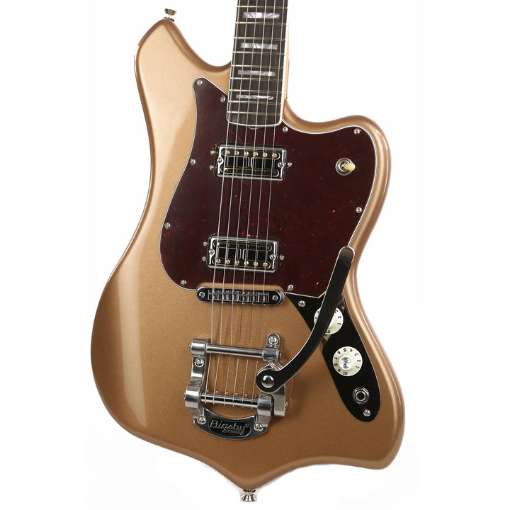Fender Parallel Universe Maverick Dorado Firemist Gold