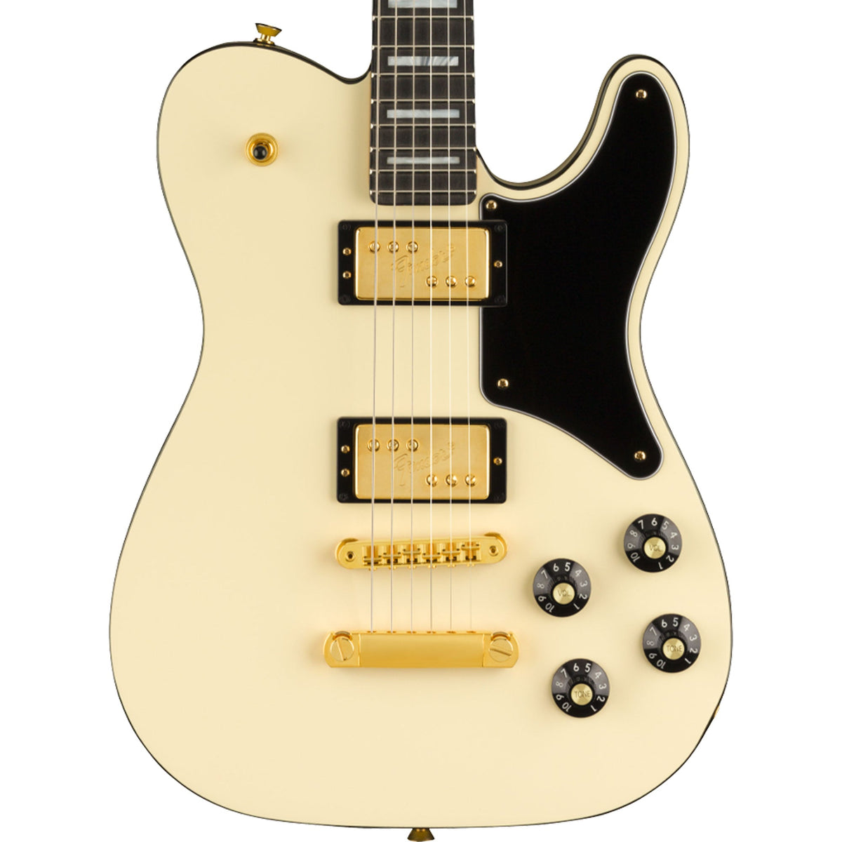 Fender Parallel Universe Troublemaker Tele Deluxe Olympic White — 1