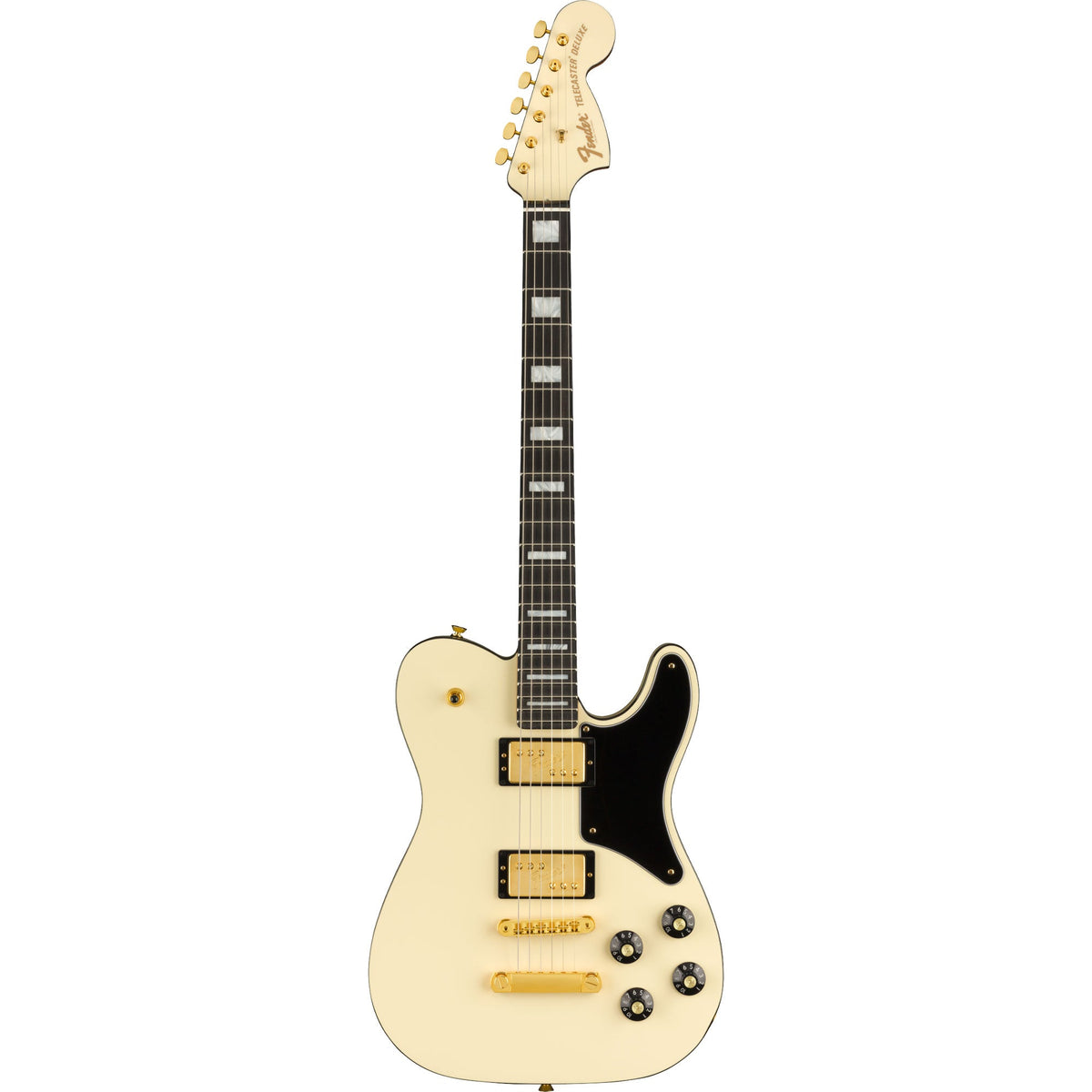 Fender Parallel Universe Troublemaker Tele Deluxe Olympic White — 2