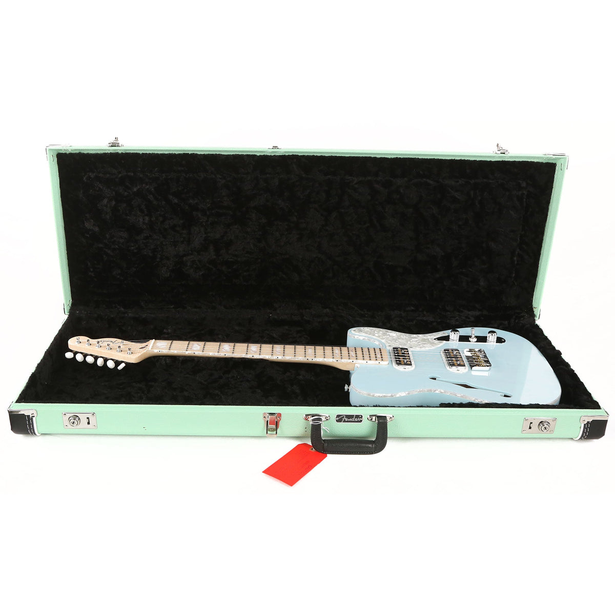Fender Parallel Universe Tele Magico Transparent Daphne Blue — 7