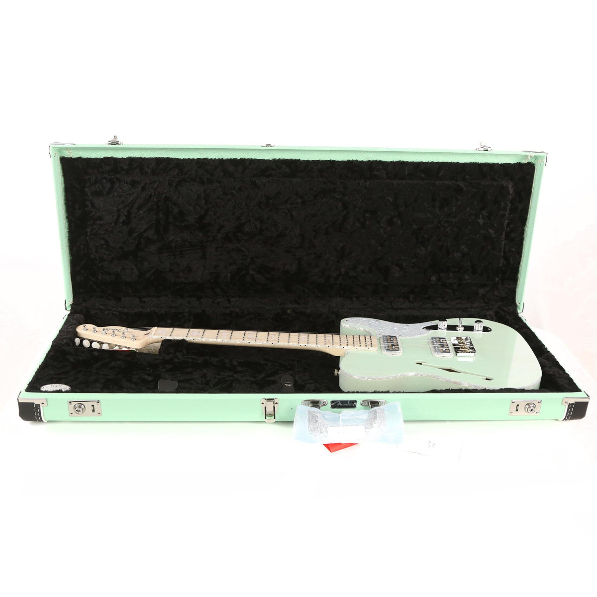 Fender  Parallel Universe Volume II Tele Mágico Transparent Surf Green — 6