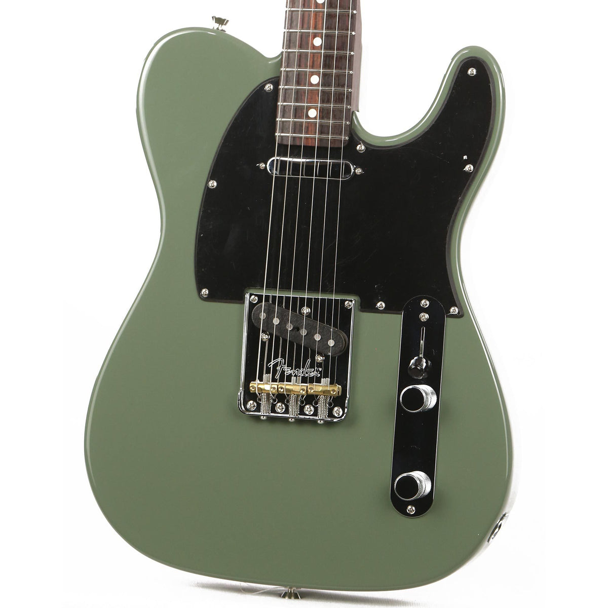 Fender American Professional Telecaster Limited Edition Rosewood Neck Antique Olive — 5
