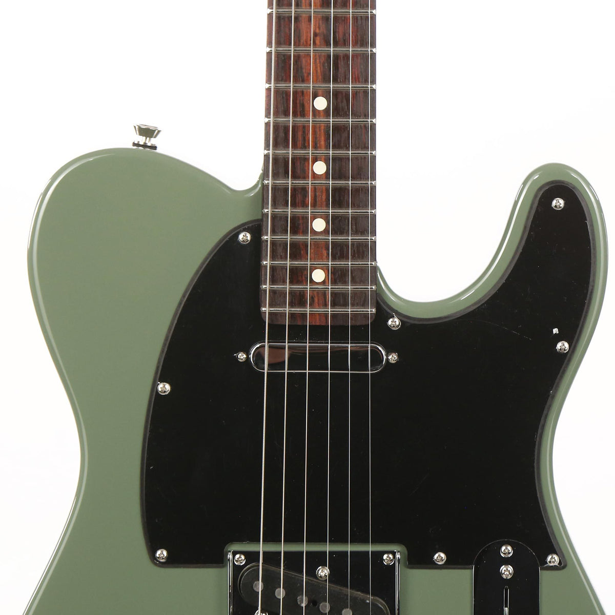 Fender American Professional Telecaster Limited Edition Rosewood Neck Antique Olive — 6
