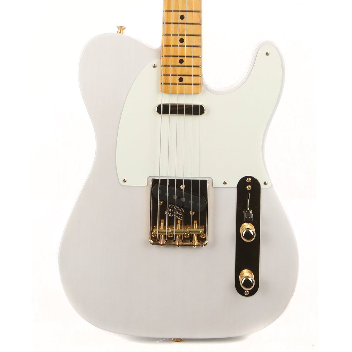 Fender American Original '50s Telecaster Limited Edition White Blonde and Gold Hardware — 1