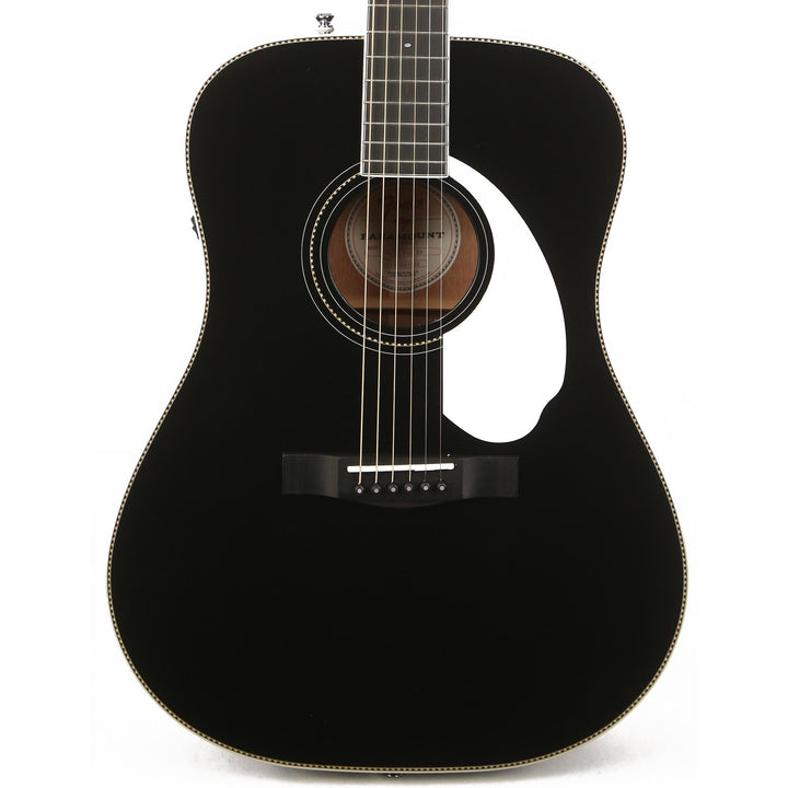 Fender PM-1 Deluxe Dreadnought Acoustic-Electric Black Used