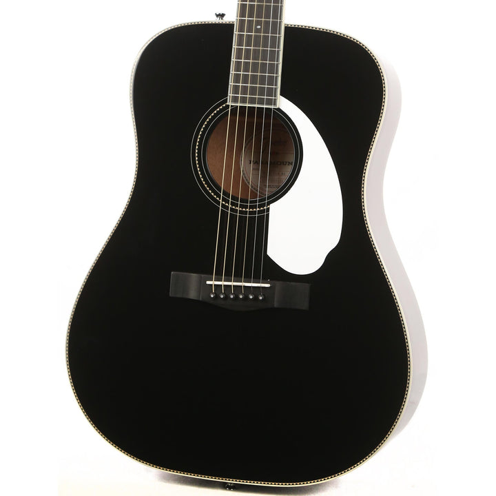 Fender PM-1 Deluxe Dreadnought Acoustic-Electric Black Used