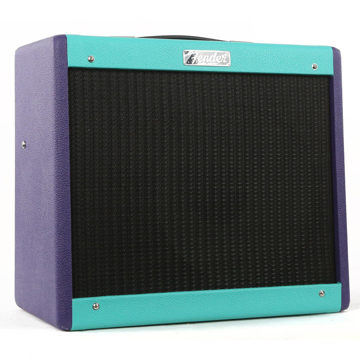 Fender Blues Jr IV Totally 80s FSR Combo Amplifier Seafoam and Purple