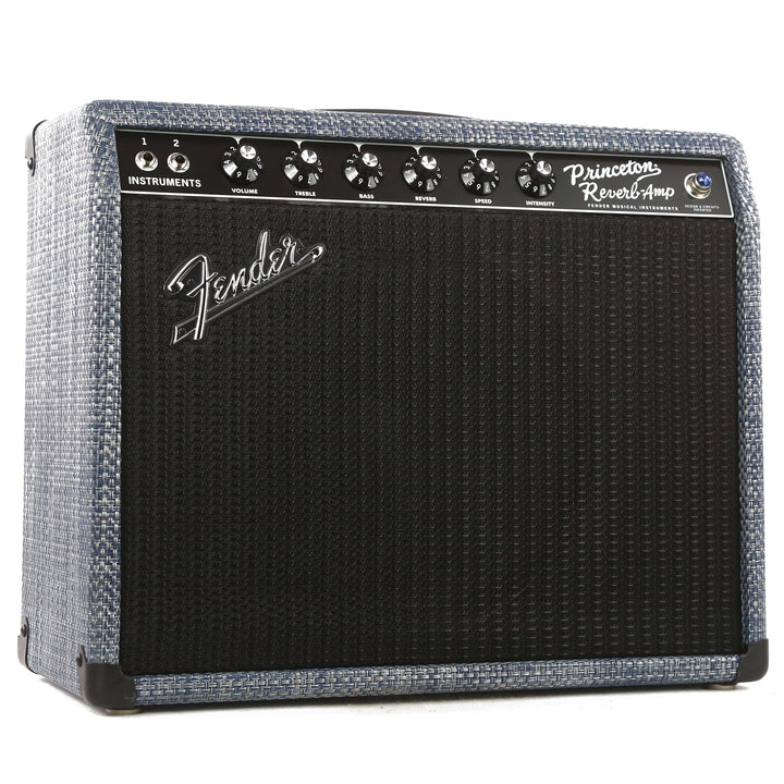 Fender Limited Edition Princeton Reverb Chilewich Denim and Celestion Alnico Blue 2020