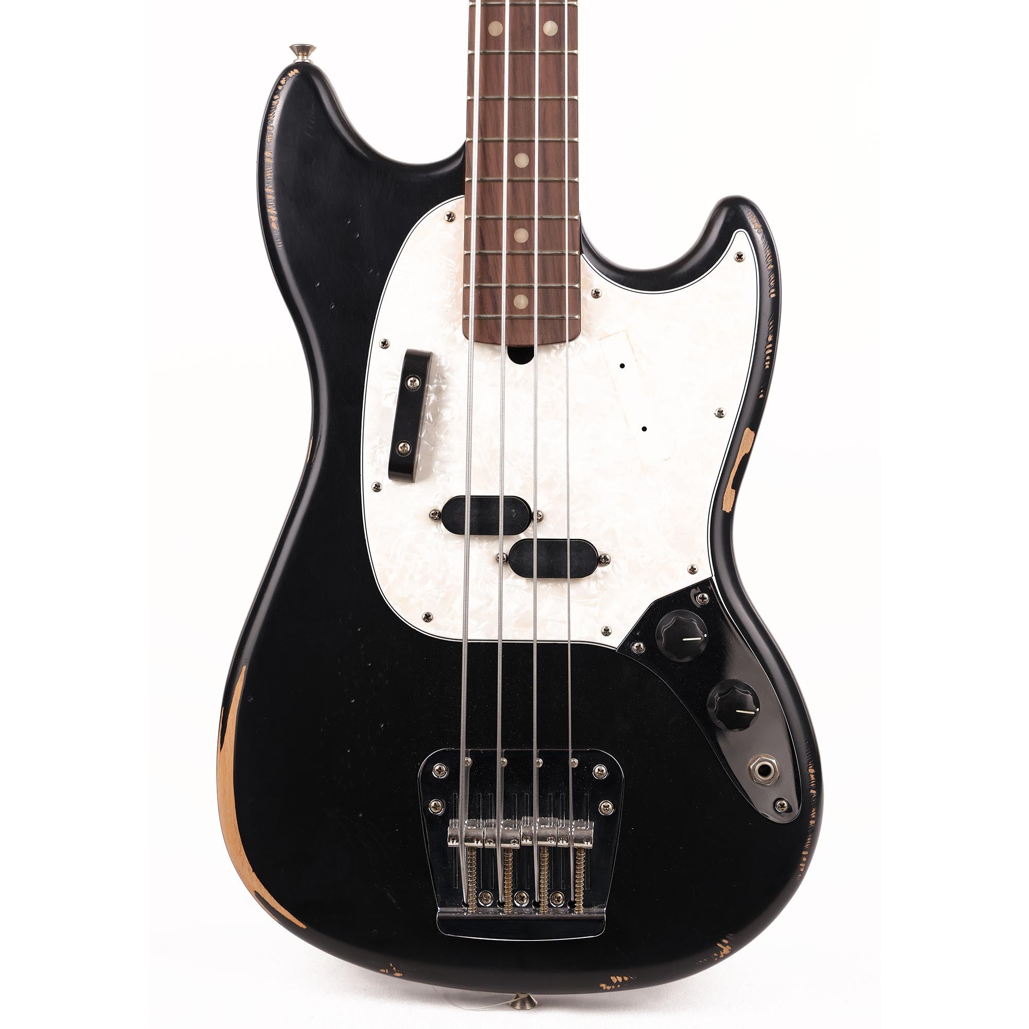 Fender Justin Meldal-Johnson Signature Mustang Bass Black | The