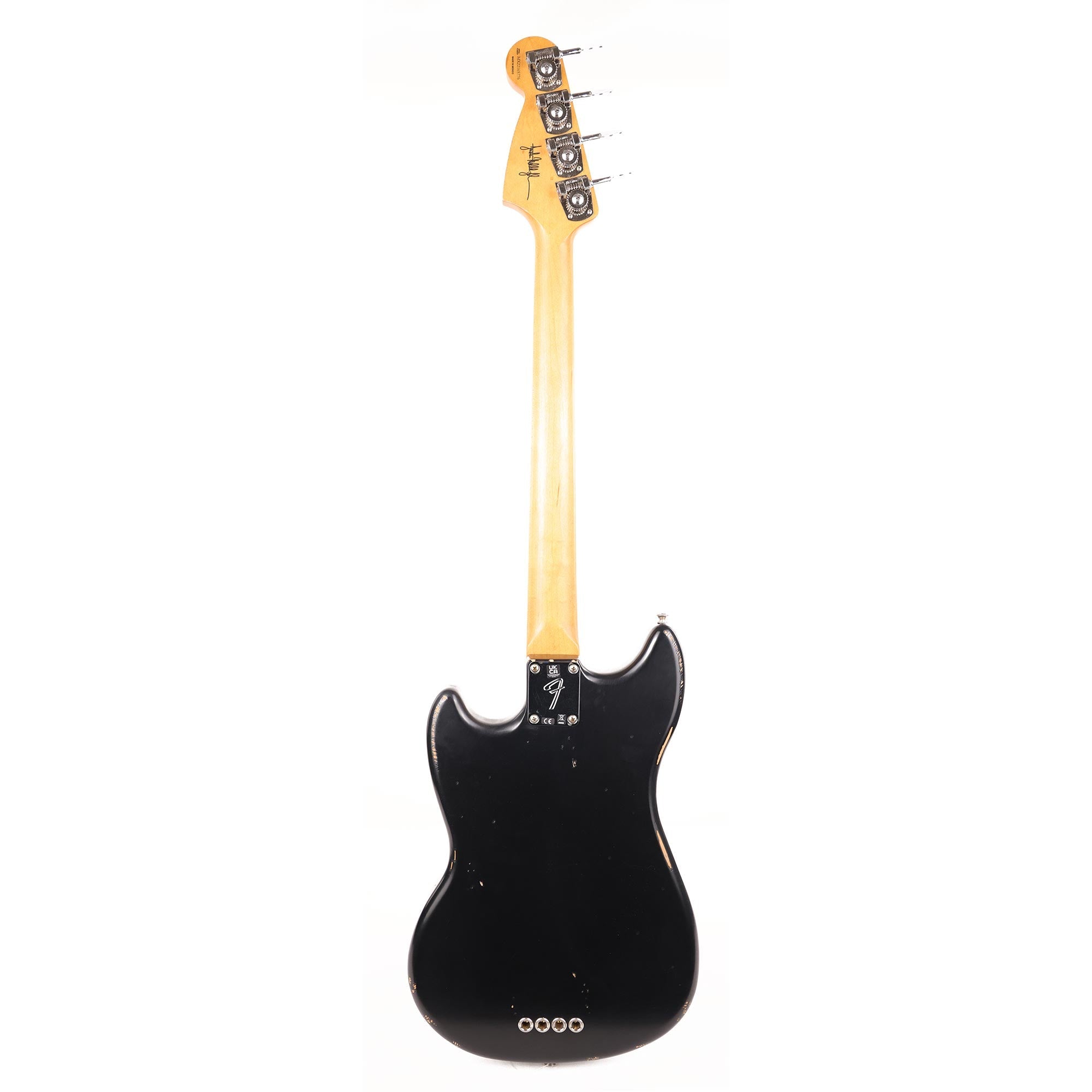 Fender Justin Meldal-Johnson Signature Mustang Bass Black | The