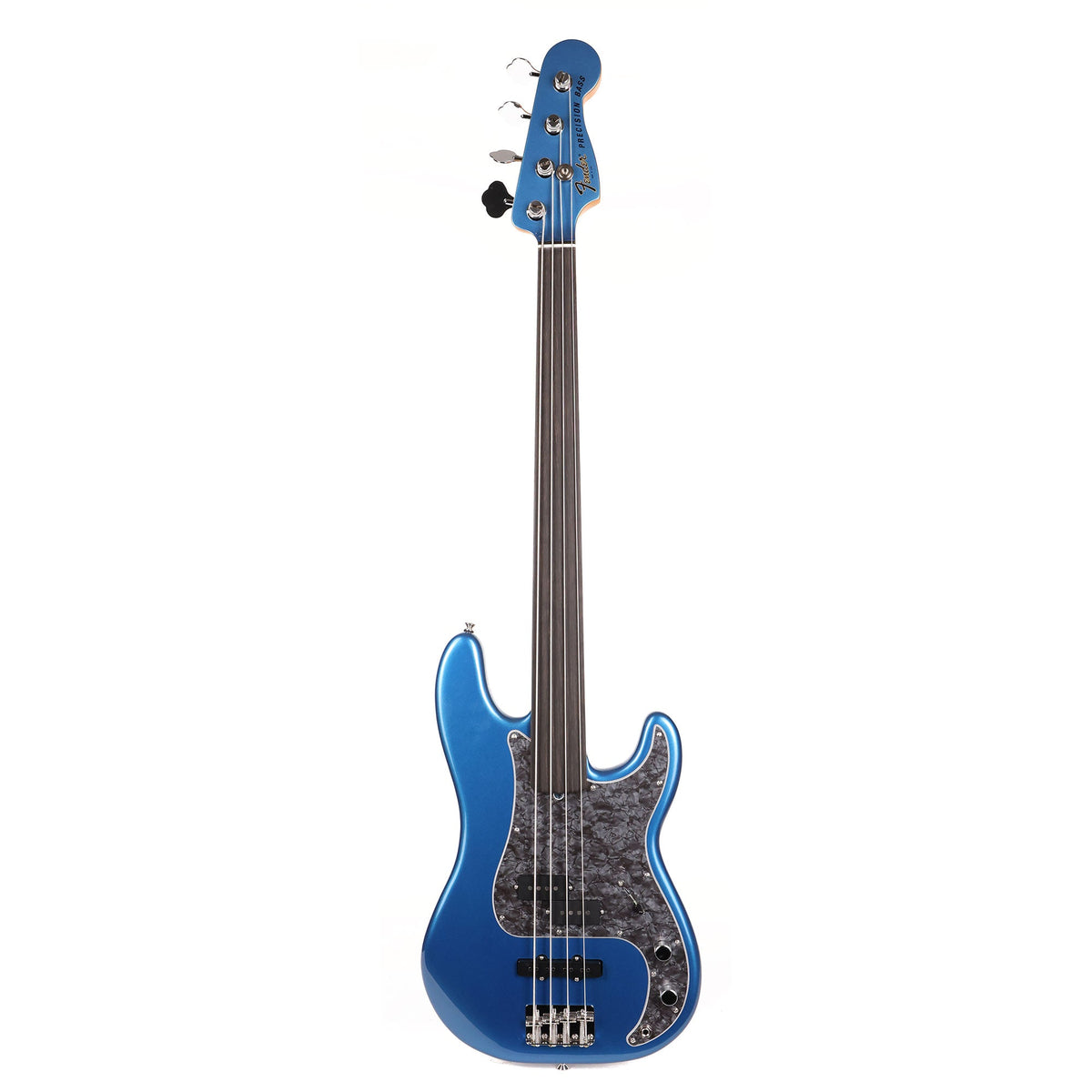 Fender Tony Franklin Fretless Precision Bass Lake Placid Blue — 2