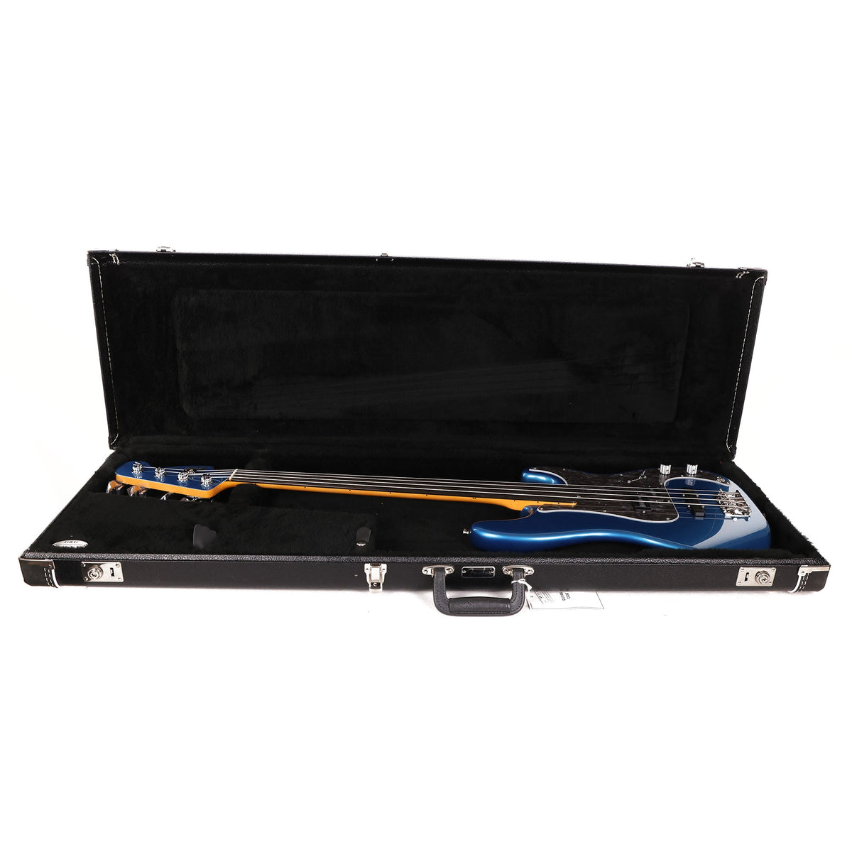 Fender Tony Franklin Fretless Precision Bass Lake Placid Blue — 8
