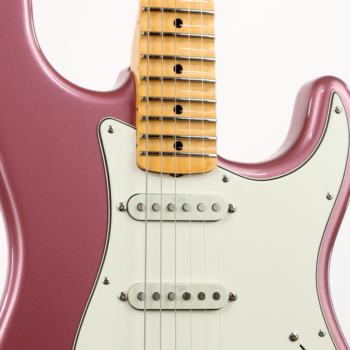 Fender Custom Shop Yngwie Malmsteen Signature Stratocaster NOS Burgundy Mist Metallic — 6