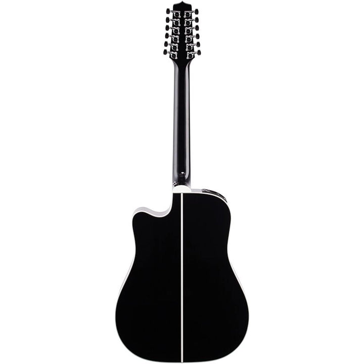 Takamine EF381SC 12-String Dreadnought Acoustic-Electric Black