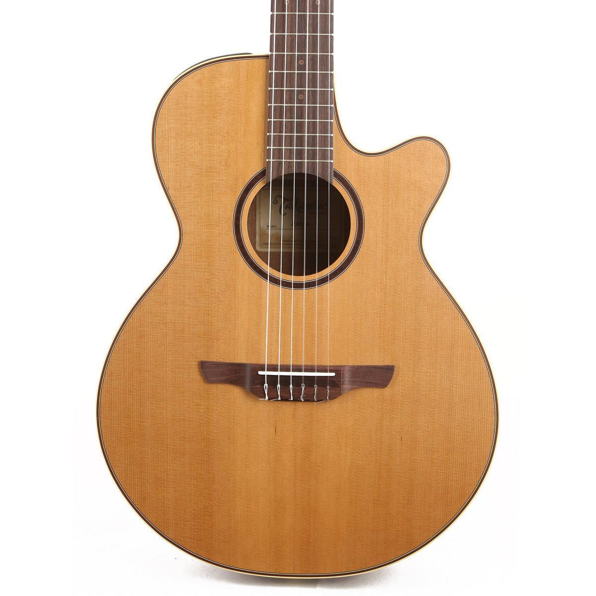 Takamine P3FCN Classical Nylon String Acoustic Natural — 1