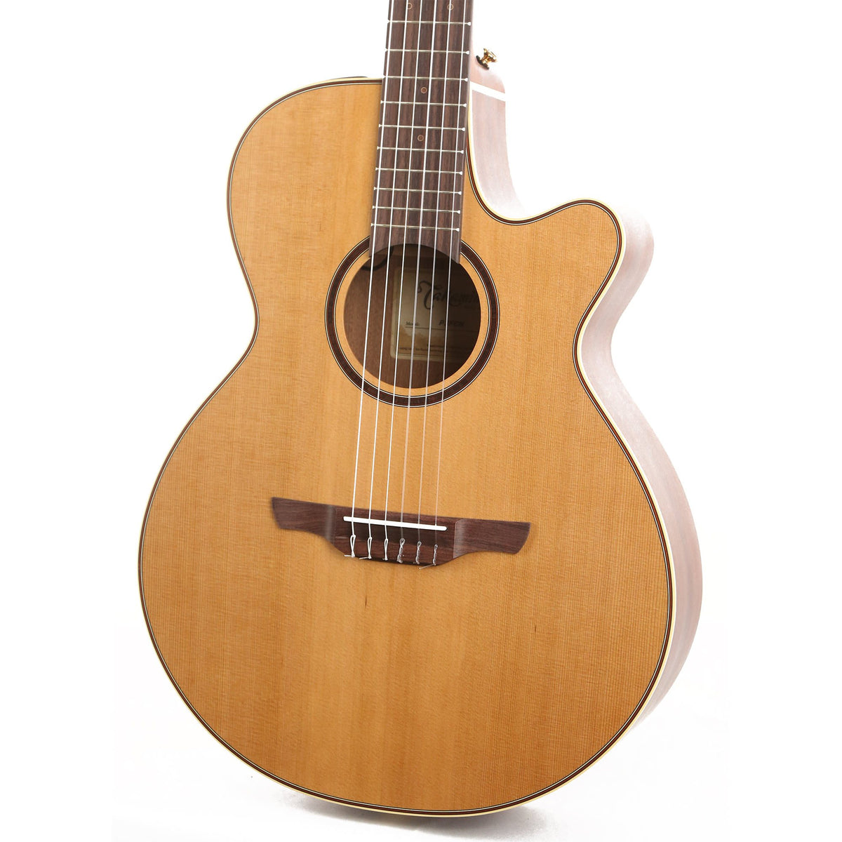 Takamine P3FCN Classical Nylon String Acoustic Natural — 7
