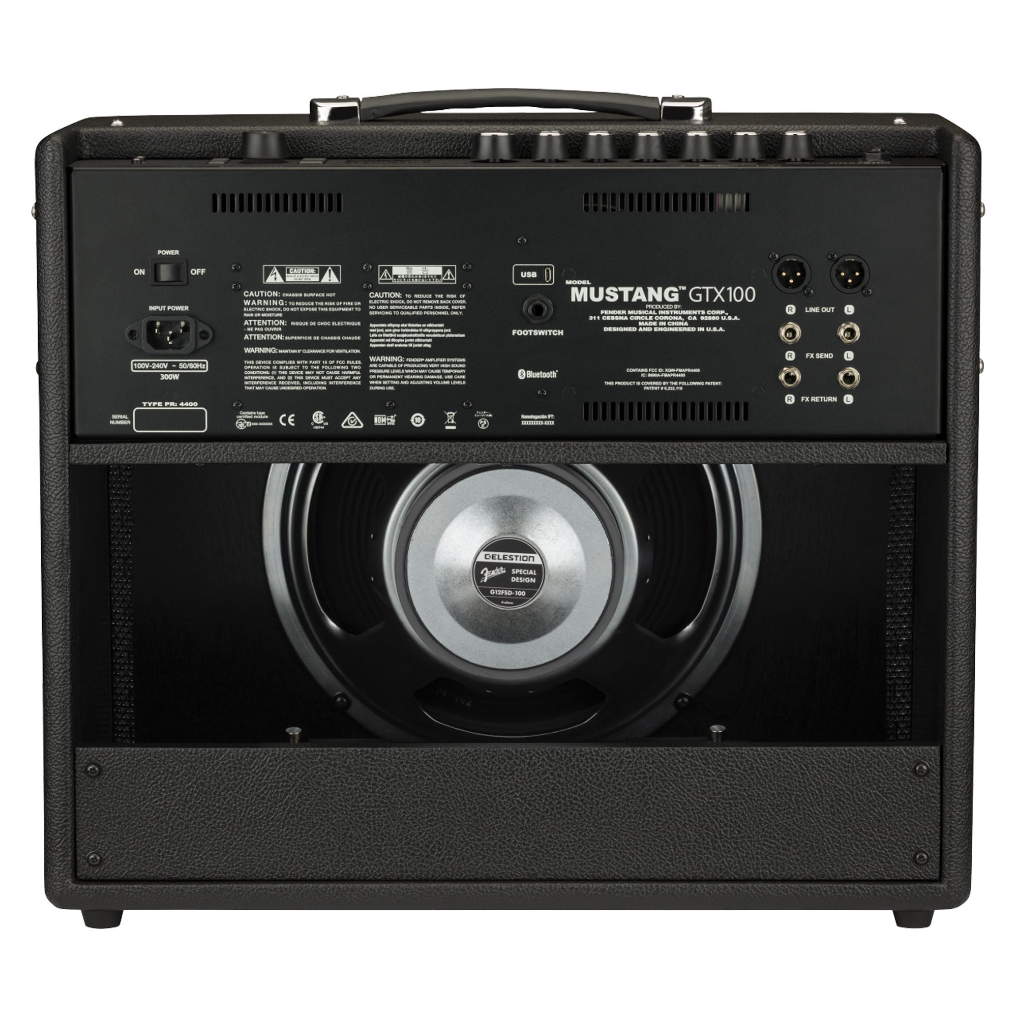 Fender Mustang GTX100 Combo Guitar Amplifier | The Music Zoo