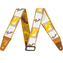 Fender WeighLess Monogram Strap Yellow