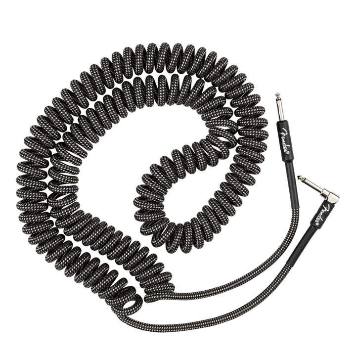 Fender Professional Series Coil Cable Gray Tweed 30 Feet