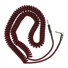 Fender Professional Series Coil Cable Red Tweed 30 Feet