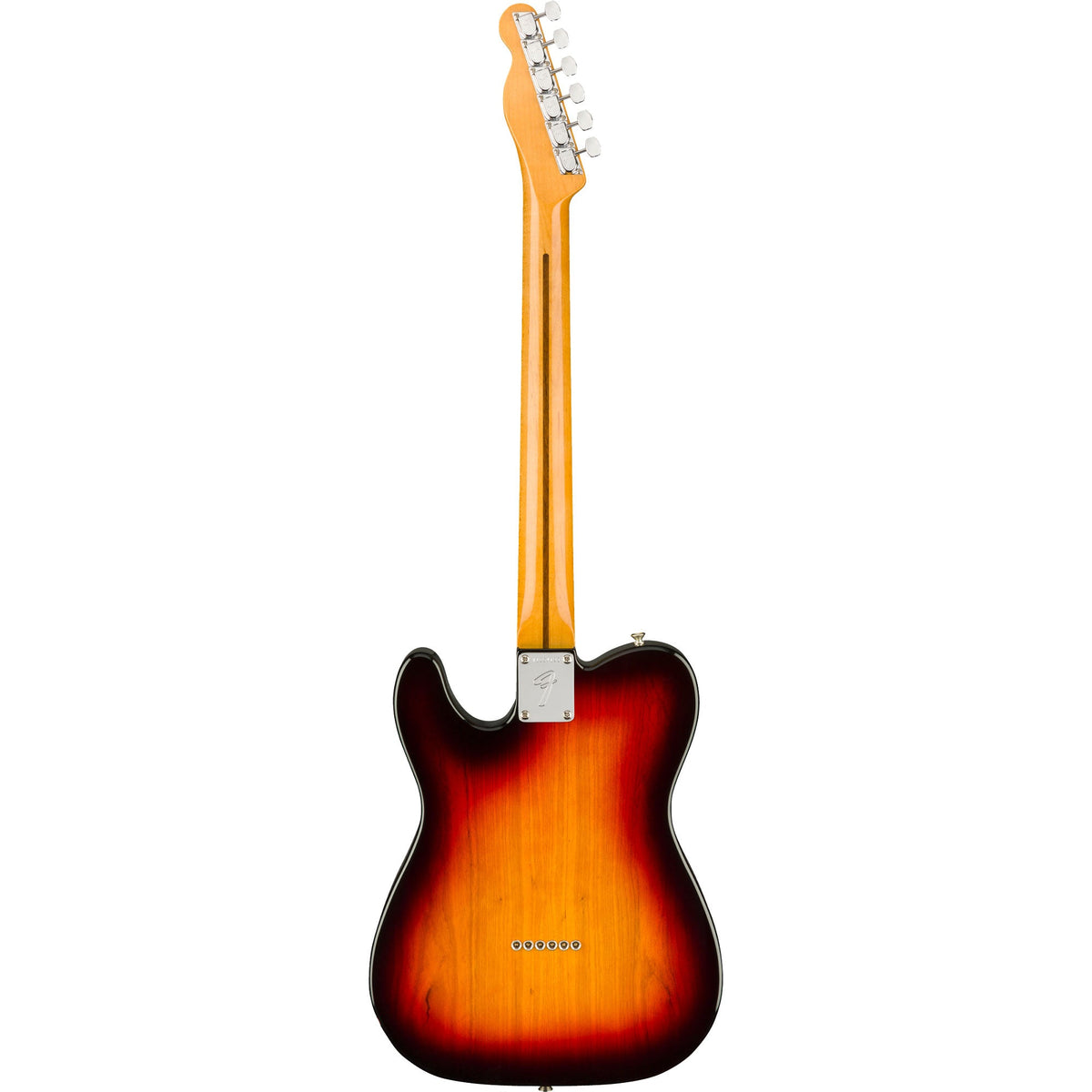 Fender American Original '60s Telecaster Thinline 3-Tone Sunburst Used — 3