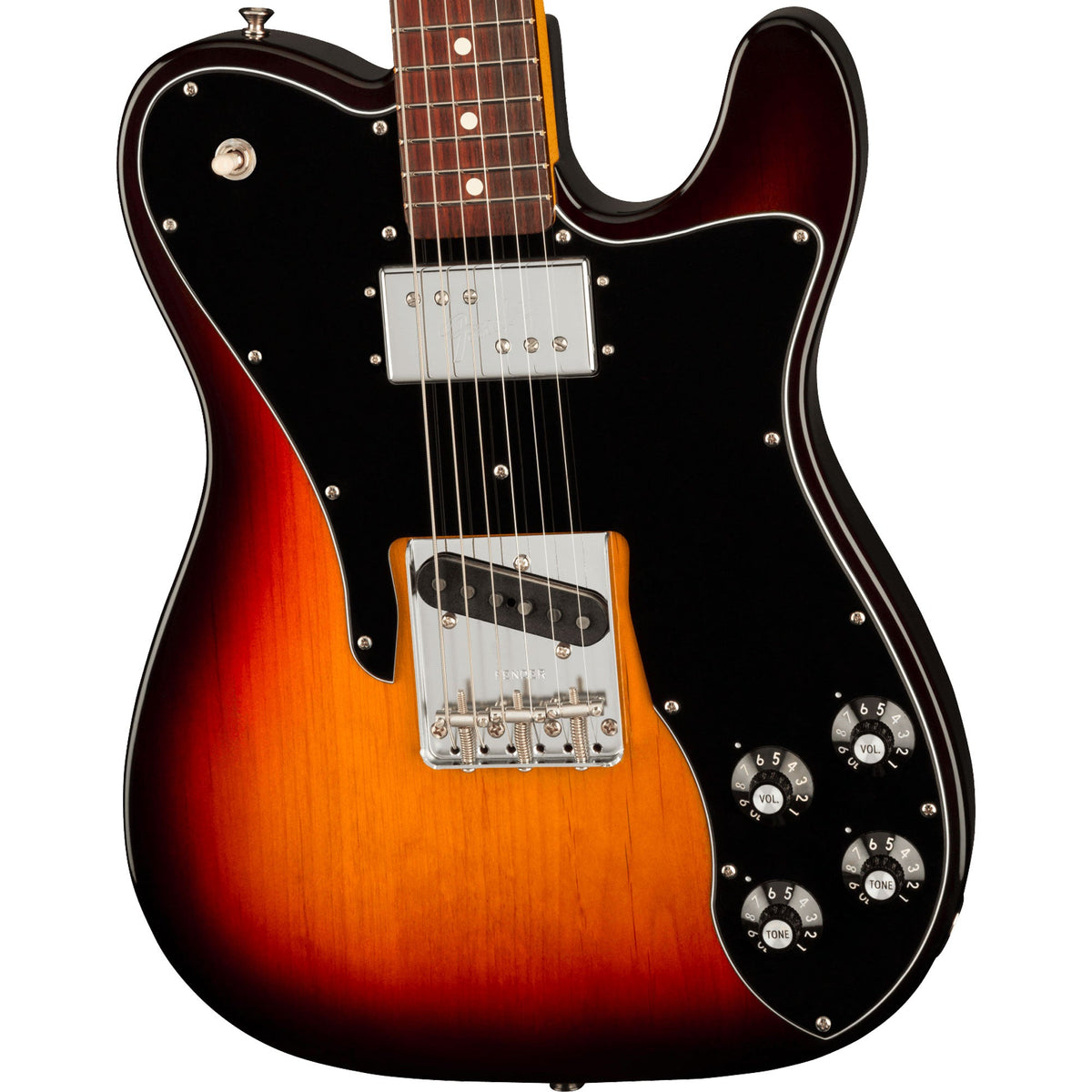 Fender American Original '70s Tele Custom 3-Tone Sunburst Used — 4