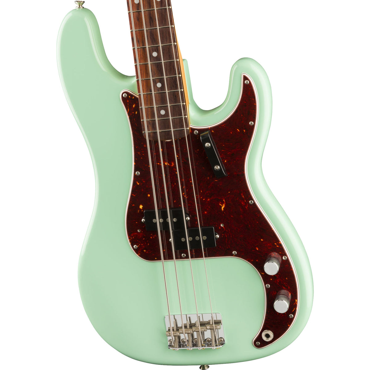 Fender American Original '60s Precision Bass Surf Green — 4