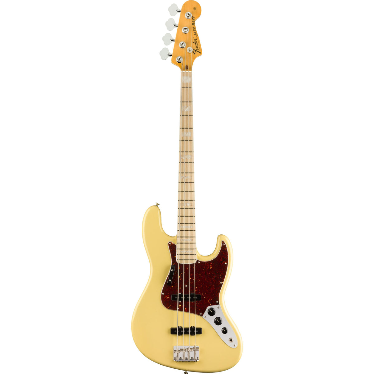 Fender American Original '70s Jazz Bass Vintage White — 2