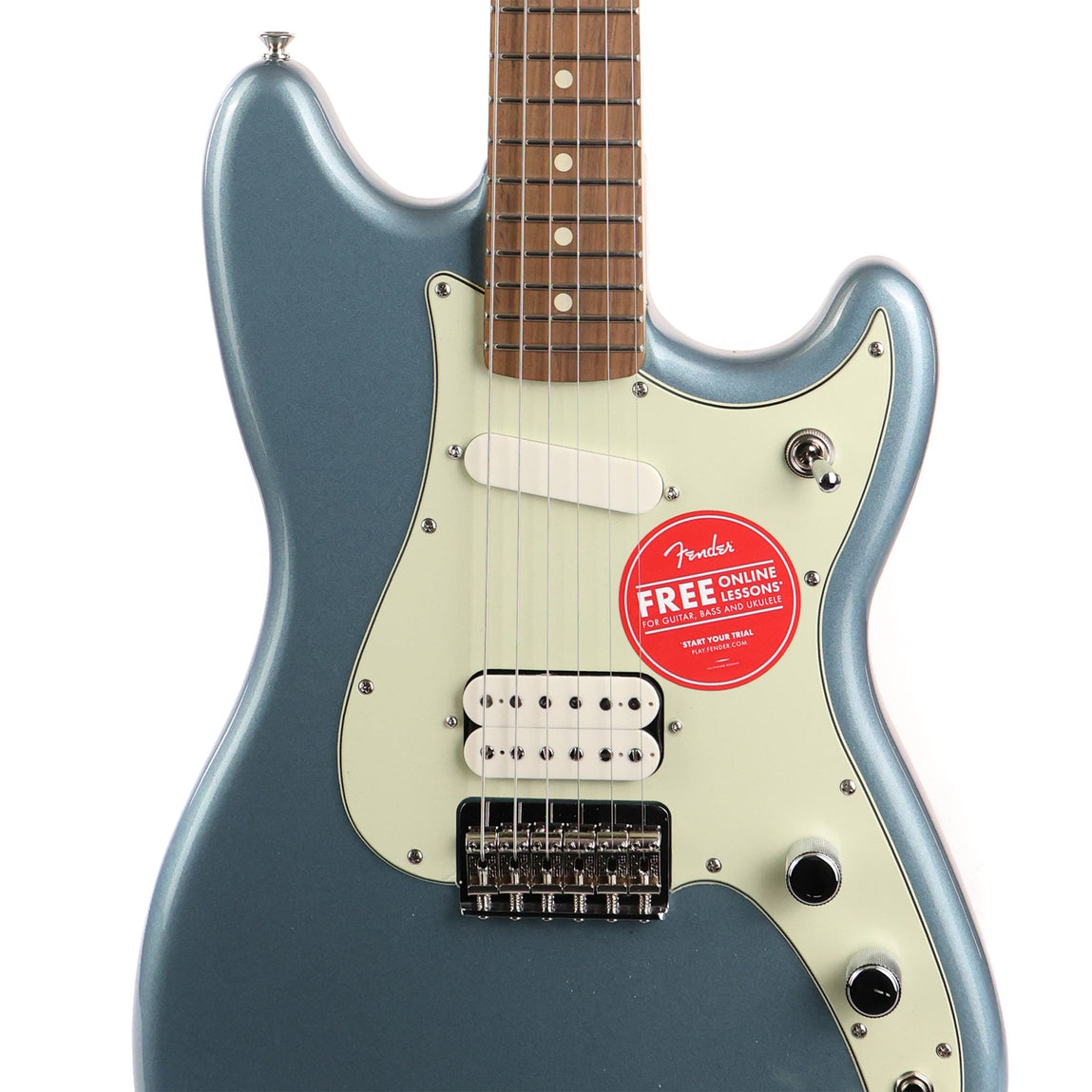 yama　Fender Player Duo-Sonic Fender Player Duo-Sonic HS Ice Blue Metallic | The Music Zoo