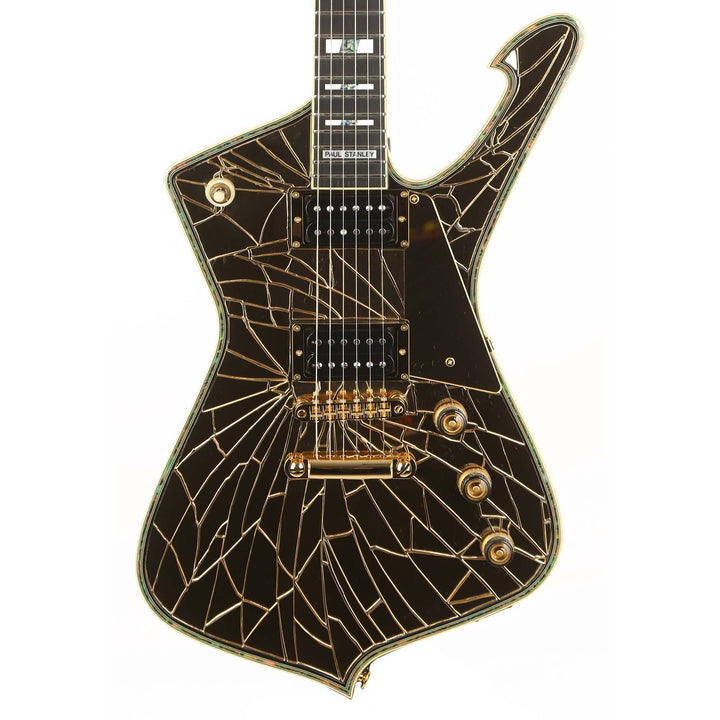 Ibanez PS4CM Paul Stanley Signature Cracked Mirror Gold