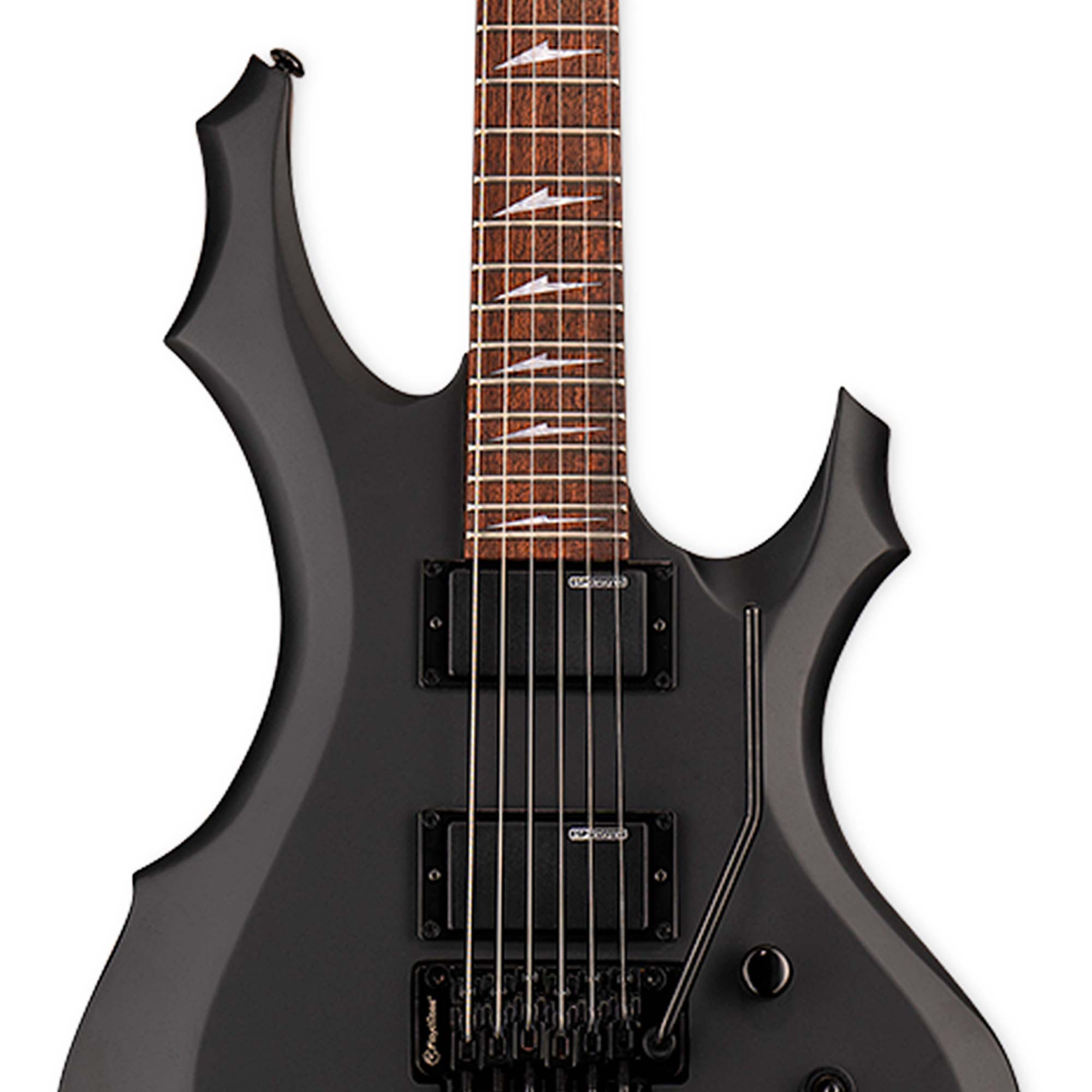 ESP LTD F-200 Black Satin | The Music Zoo