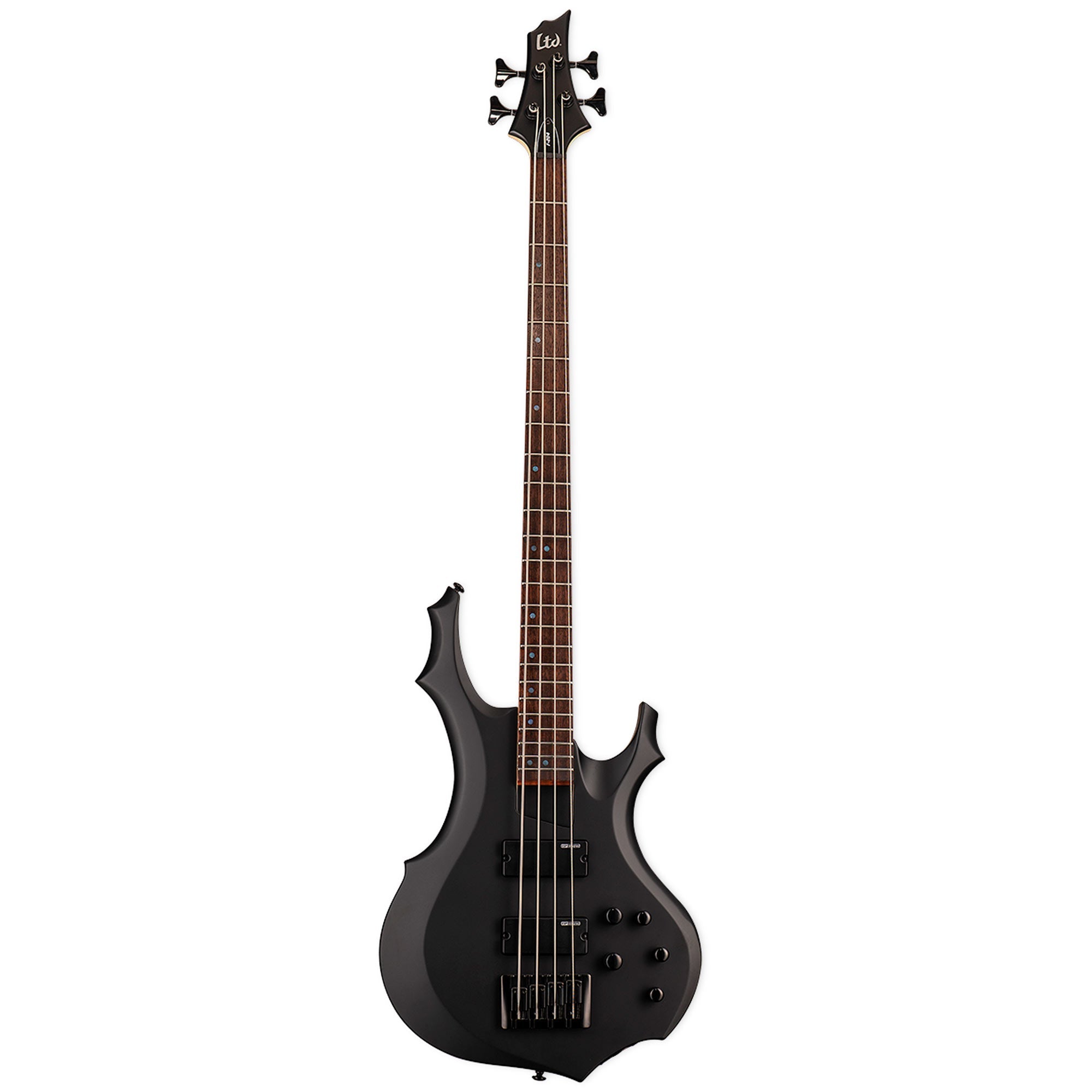 ESP LTD F-204 Bass Black Satin | The Music Zoo