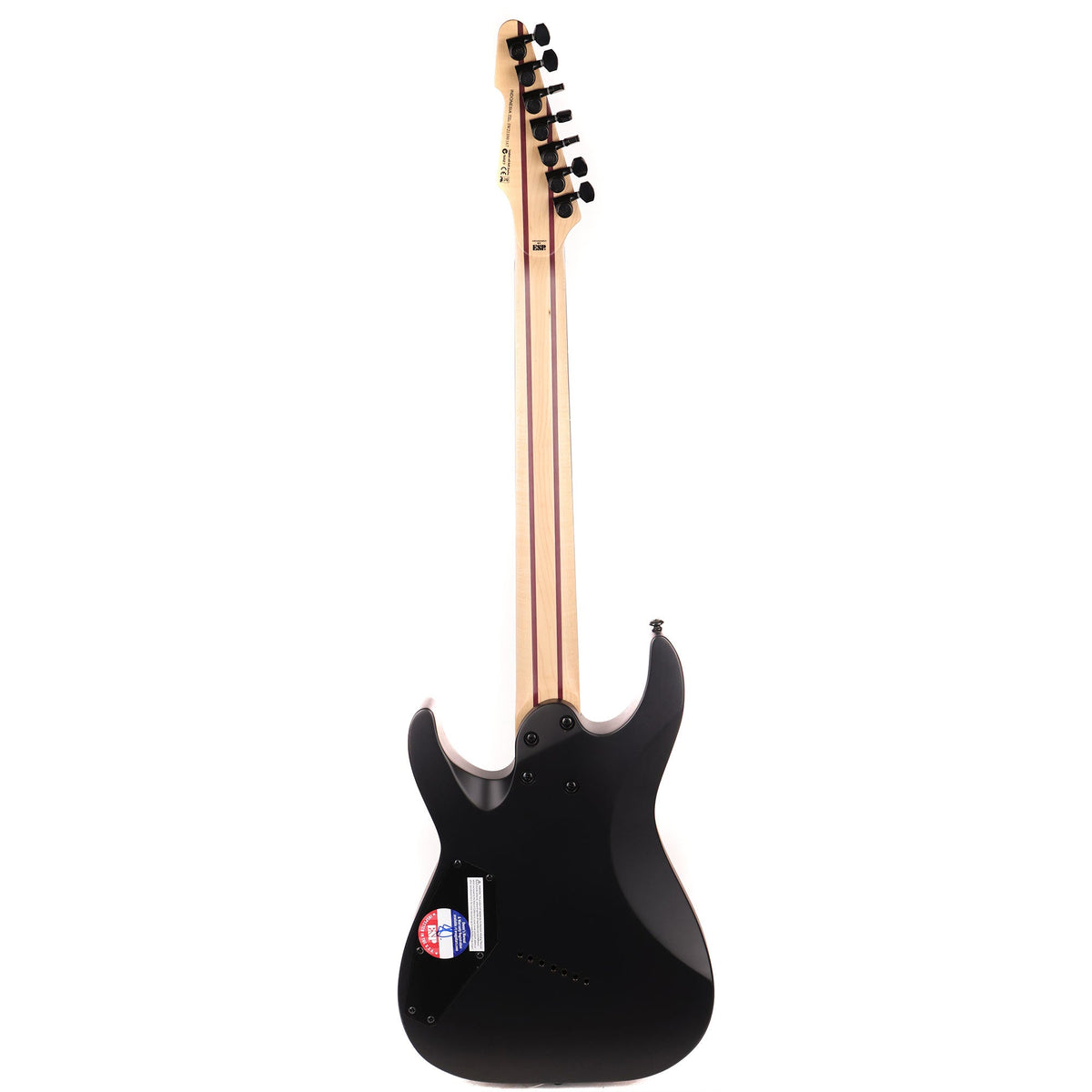 ESP LTD M-1007MS Multi-Scale 7-String See Thru Black Satin — 3