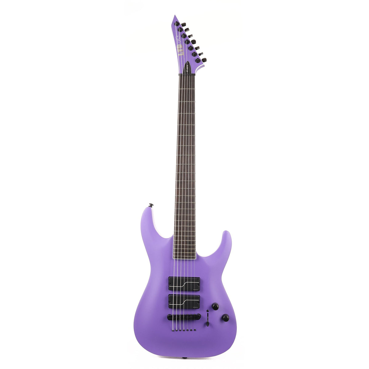 ESP LTD Stephen Carpenter Signature 7-String SC-607 Baritone Purple Satin — 2