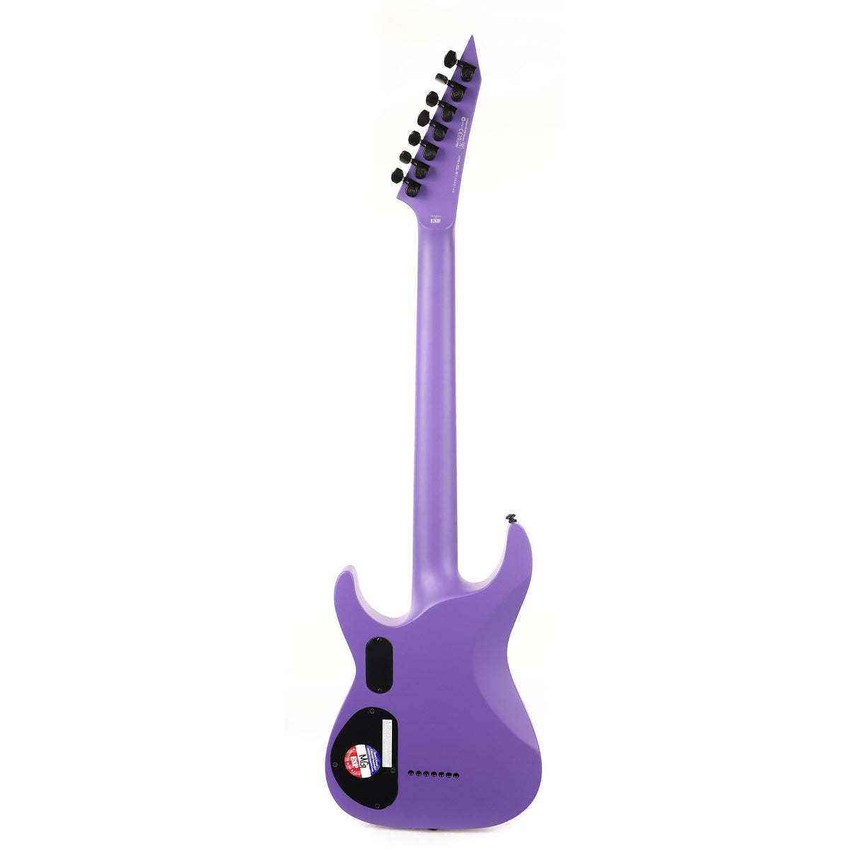 ESP LTD Stephen Carpenter Signature 7-String SC-607 Baritone Purple Satin — 3