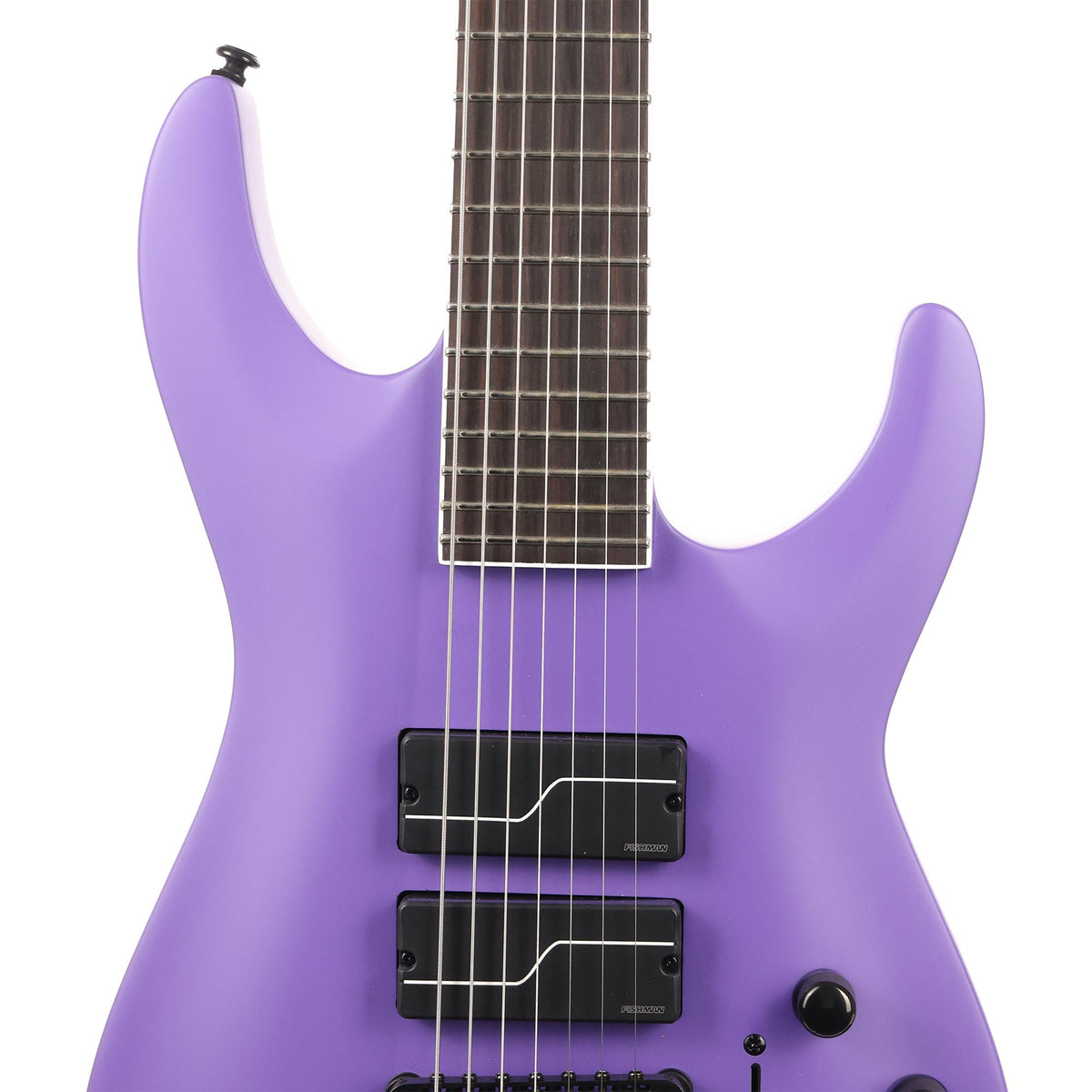 ESP LTD Stephen Carpenter Signature 7-String SC-607 Baritone Purple Satin — 6