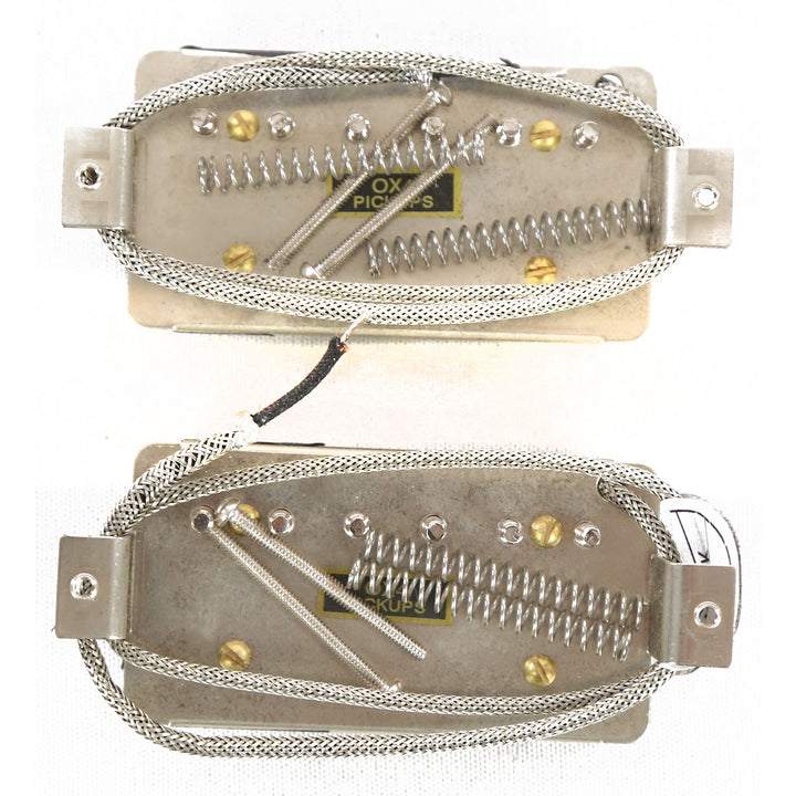 OX4 PAF Low-Wind Humbucker Pickup Set Black Bobbins