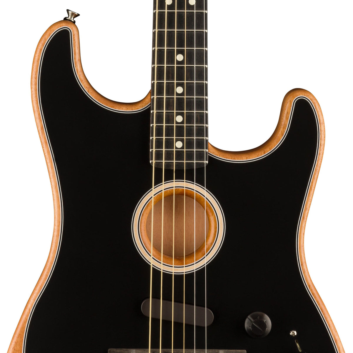Fender Acoustasonic Stratocaster Black — 5