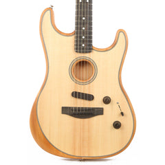 Fender USA Acoustasonic Strat（Natural） Fender Acoustasonic Stratocaster Natural | The Music Zoo