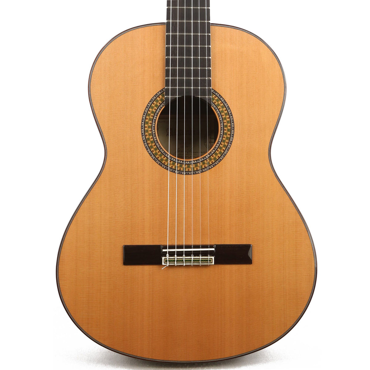 Alhambra 9P Classical Nylon String Acoustic Guitar Natural — 1