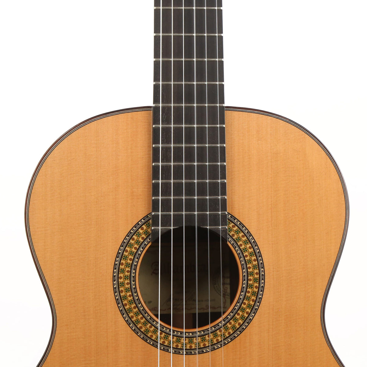 Alhambra 9P Classical Nylon String Acoustic Guitar Natural — 5