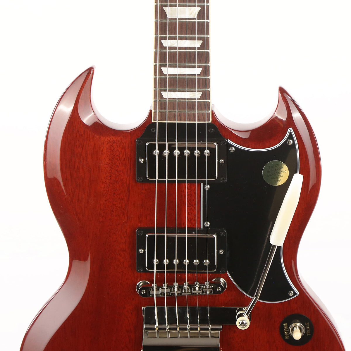 Gibson SG Standard '61 Guitar Maestro Vibrola Vintage Cherry — 5