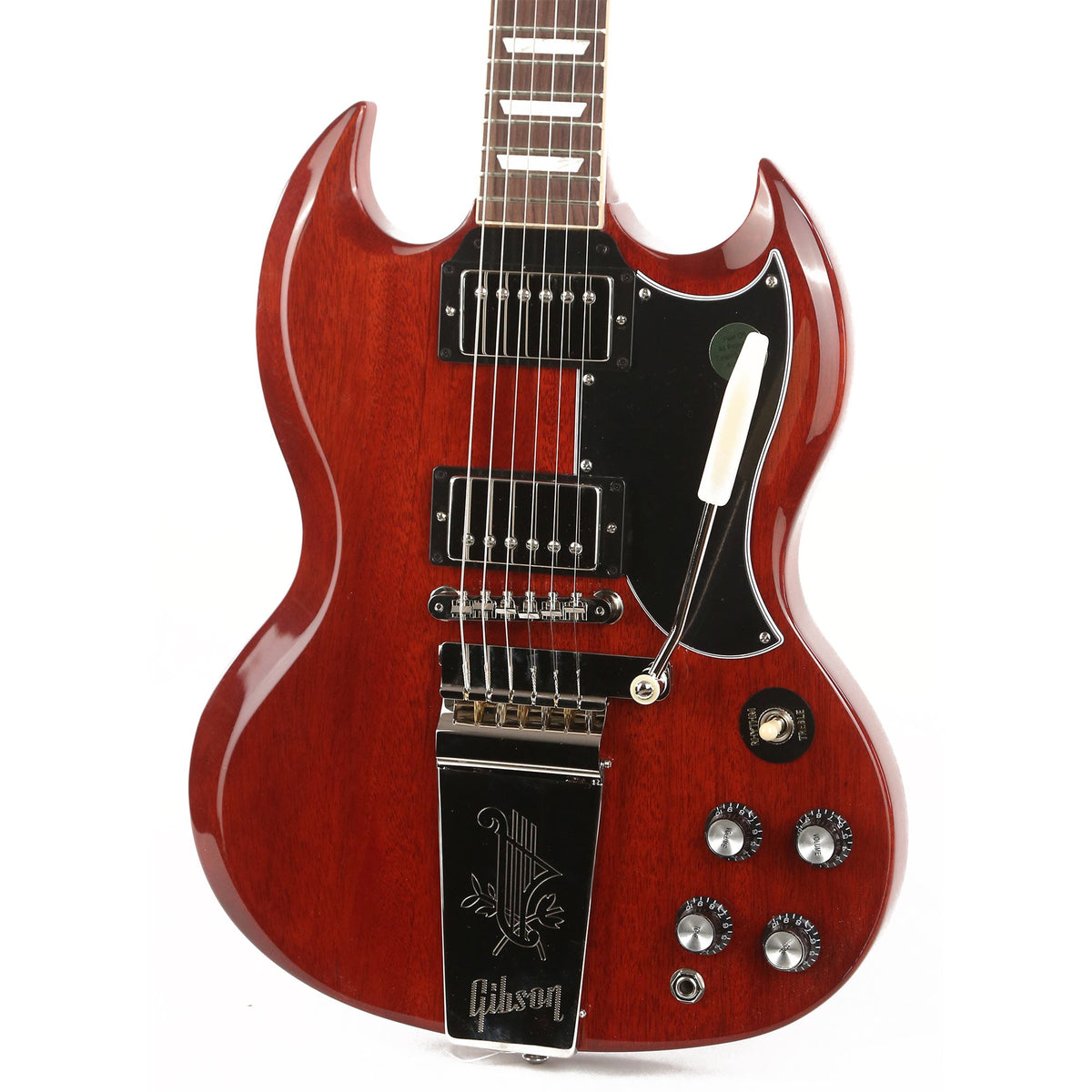 Gibson SG Standard '61 Guitar Maestro Vibrola Vintage Cherry — 6