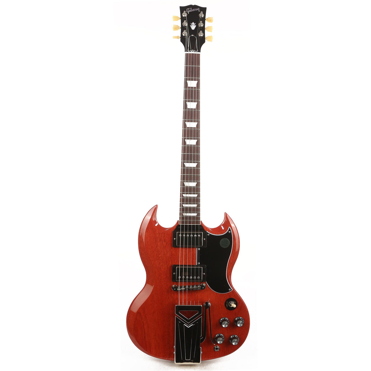 Gibson SG Standard '61 Sideways Vibrola Vintage Cherry — 2