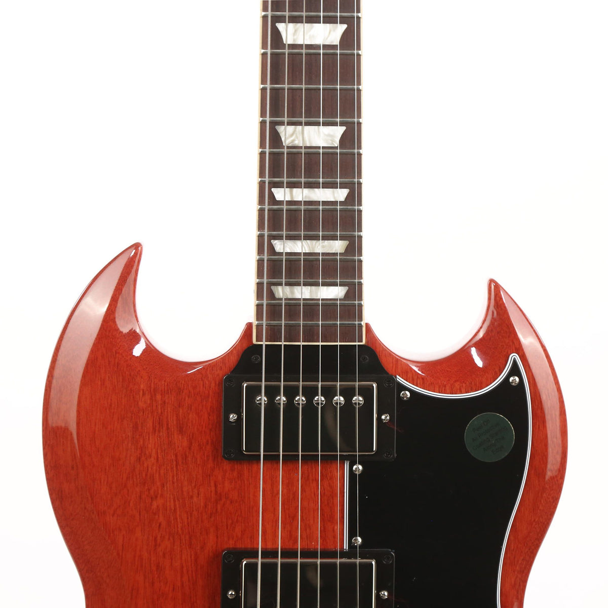 Gibson SG Standard '61 Sideways Vibrola Vintage Cherry — 6