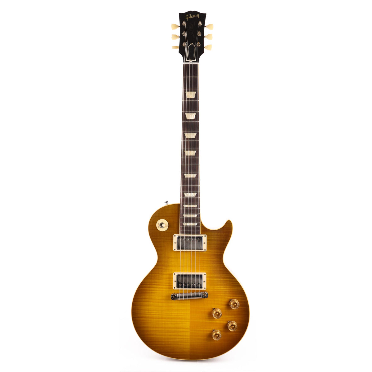 Gibson Custom Shop 1954 Les Paul Reissue with Humbuckers Green Lemon VOS — 2