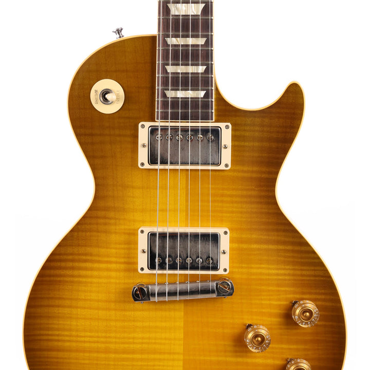 Gibson Custom Shop 1954 Les Paul Reissue with Humbuckers Green Lemon VOS