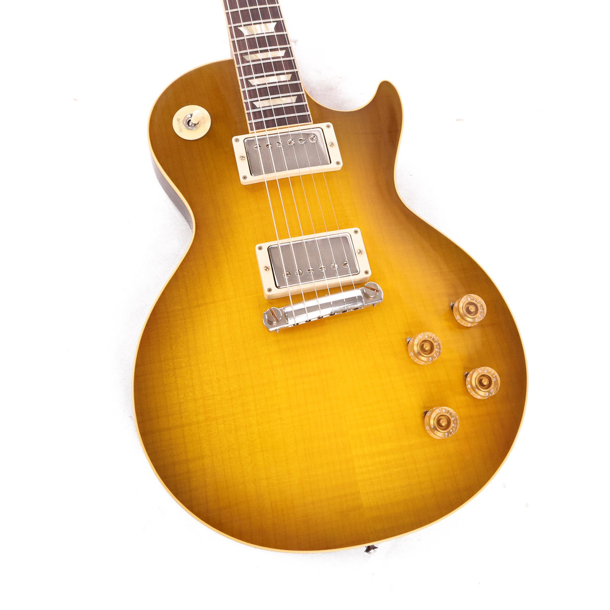 Gibson Custom Shop 1954 Les Paul Reissue with Humbuckers Green Lemon VOS — 8